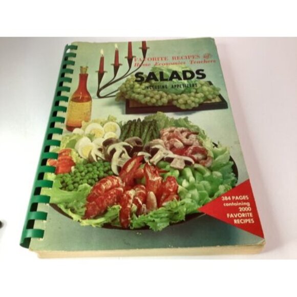 Favorite Recipes Of Home Economics Teachers: Salads Including Appetizers Cookboo - Picture 1 of 8